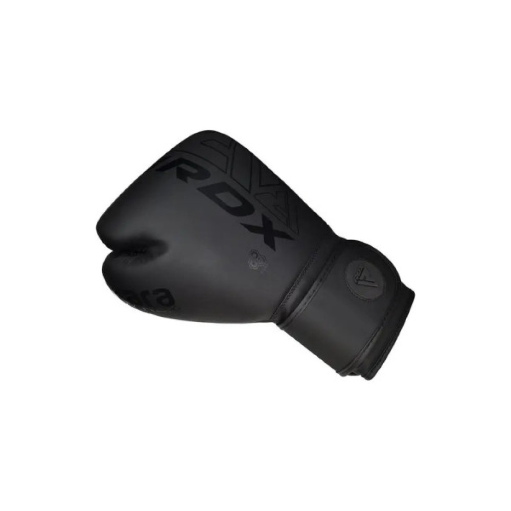 Боксерські рукавички RDX F6 Kara Matte Black 8 унцій (BGR-F6MB-8OZ)