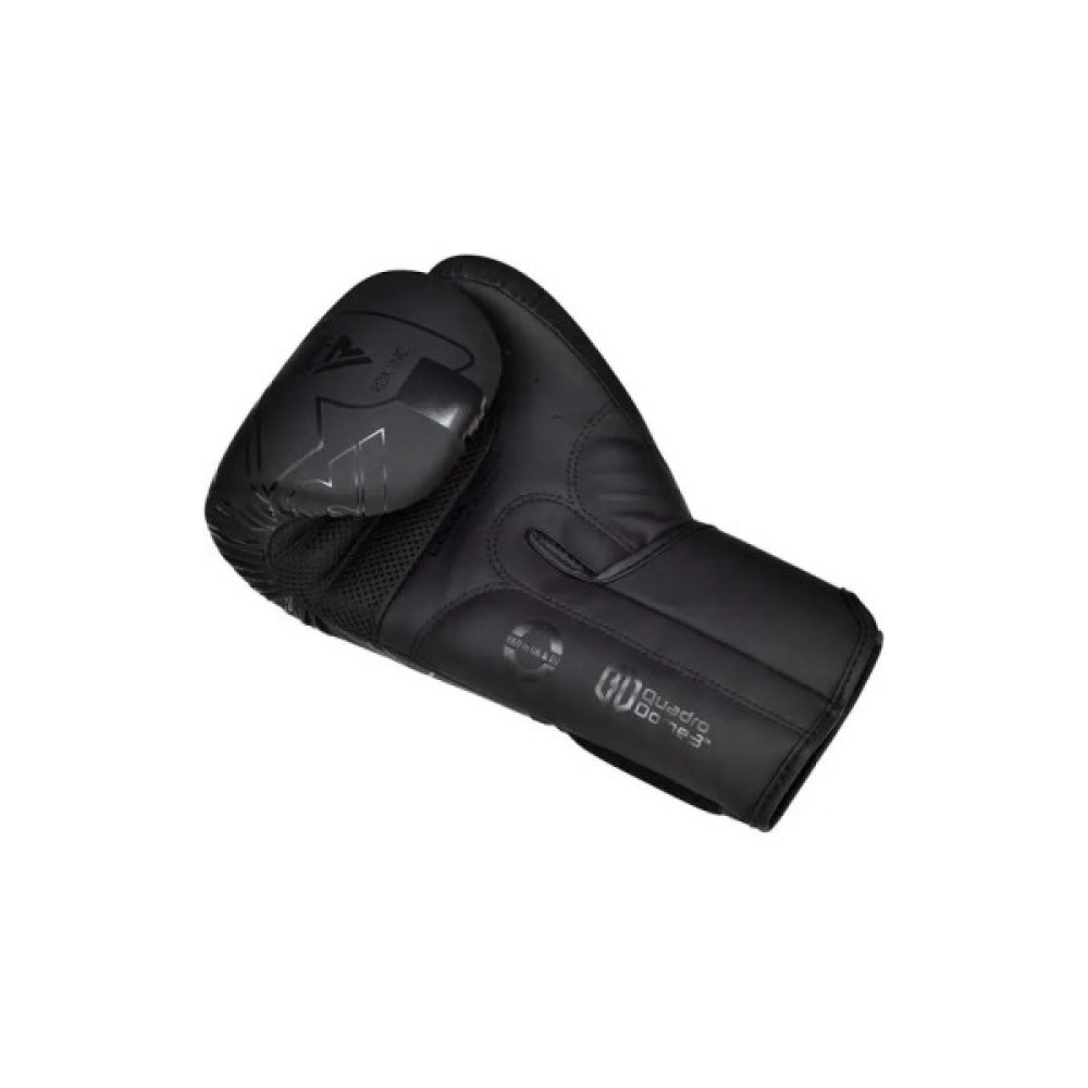 Боксерські рукавички RDX F6 Kara Matte Black 8 унцій (BGR-F6MB-8OZ)