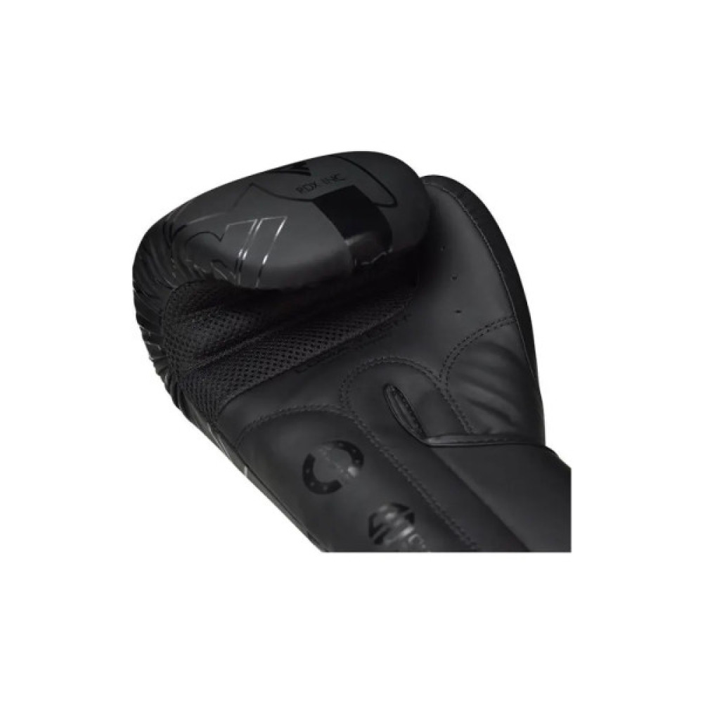 Боксерські рукавички RDX F6 Kara Matte Black 8 унцій (BGR-F6MB-8OZ)