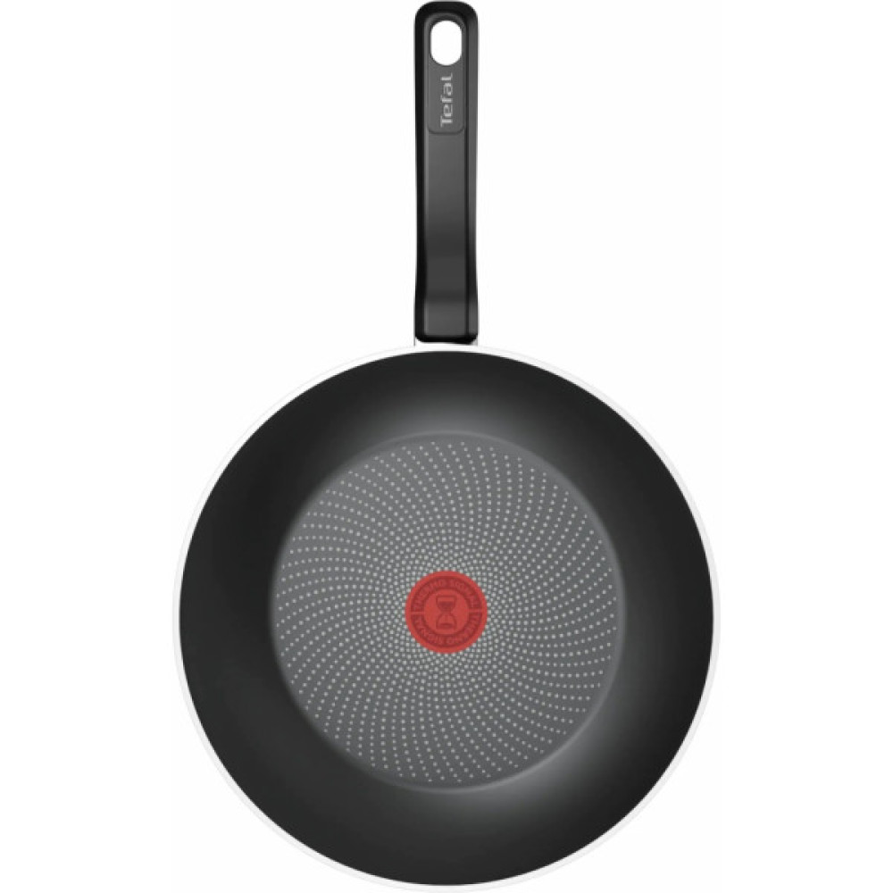 Сковорода Tefal ВОК So'' Light, 28 см, алюміній, бакеліт, чорний (H0561942)