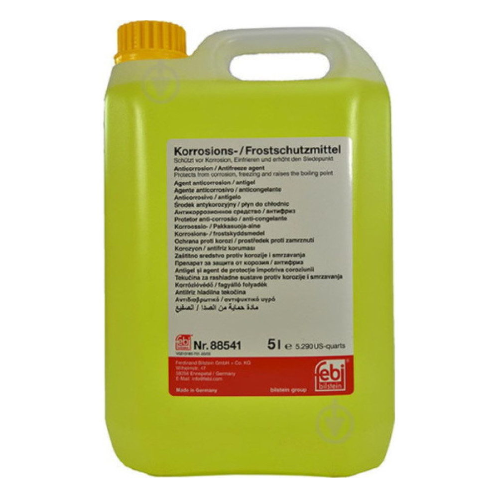 Антифриз Febi G11 5л yellow (88541FE) Антифриз Febi G11 5л yellow (88541FE)