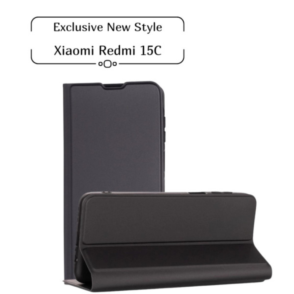 Чохол до мобільного телефона BeCover Exclusive New Style Xiaomi Redmi 15С 4G/5G Black (713918)
