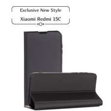 Чохол до мобільного телефона BeCover Exclusive New Style Xiaomi Redmi 15С 4G/5G Black (713918)