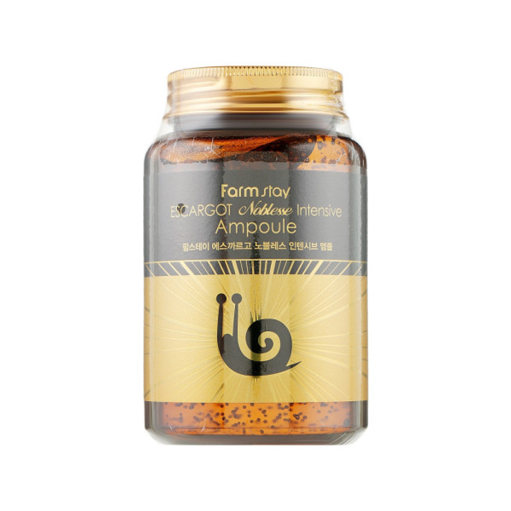 Сироватка для обличчя FarmStay Escargot Noblesse Intensive Ampoule 250 мл (8809469772778)