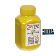 Тонер Xerox Phaser 6000/6010, 20g Yellow +chip AHK (1500258)