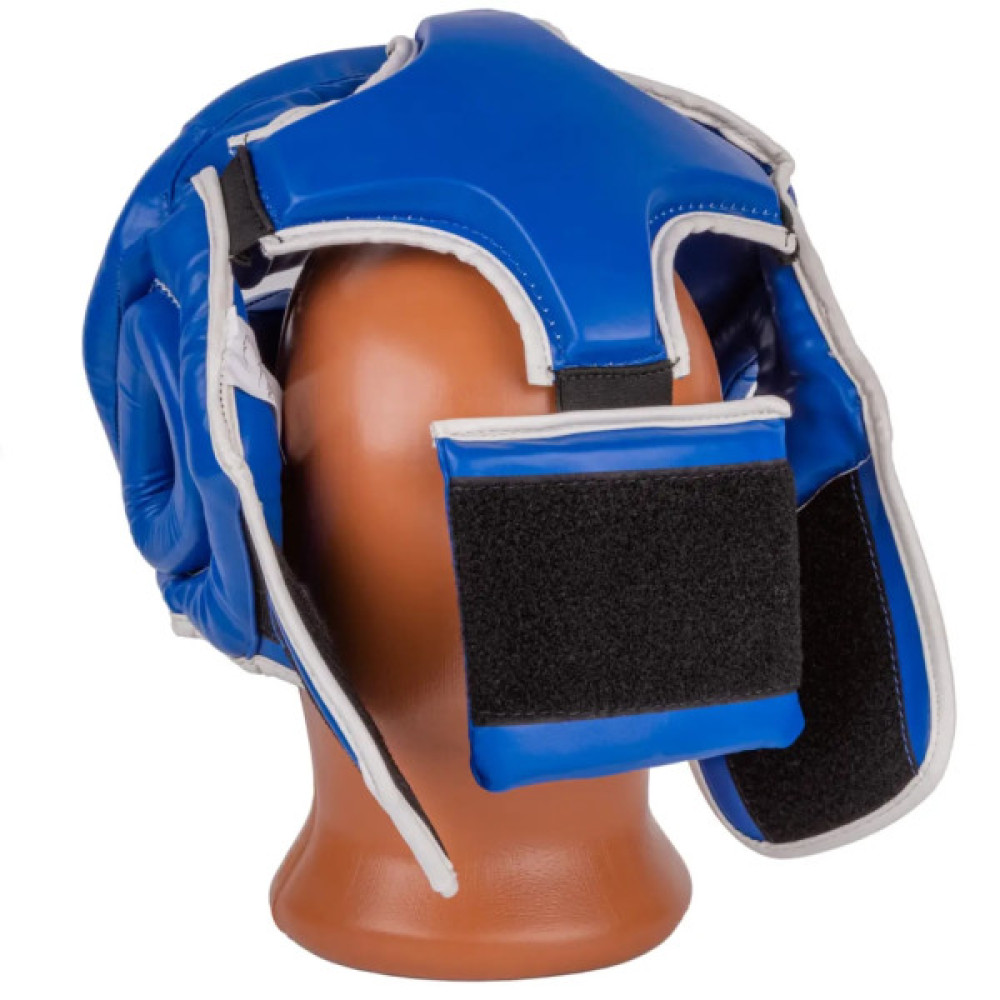 Боксерський шолом PowerPlay 3100 PU Синій XL (PP_3100_XL_Blue)