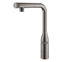 Змішувач для кухні Grohe Essence Smart Control, довж.виливу - 199мм, поворотний/витяжний, вентиль/кнопка, графіт