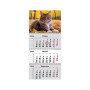Календар Axent настінний квартальний 2026 р.,3 пружини Cats 2 (8803-26-14-A)