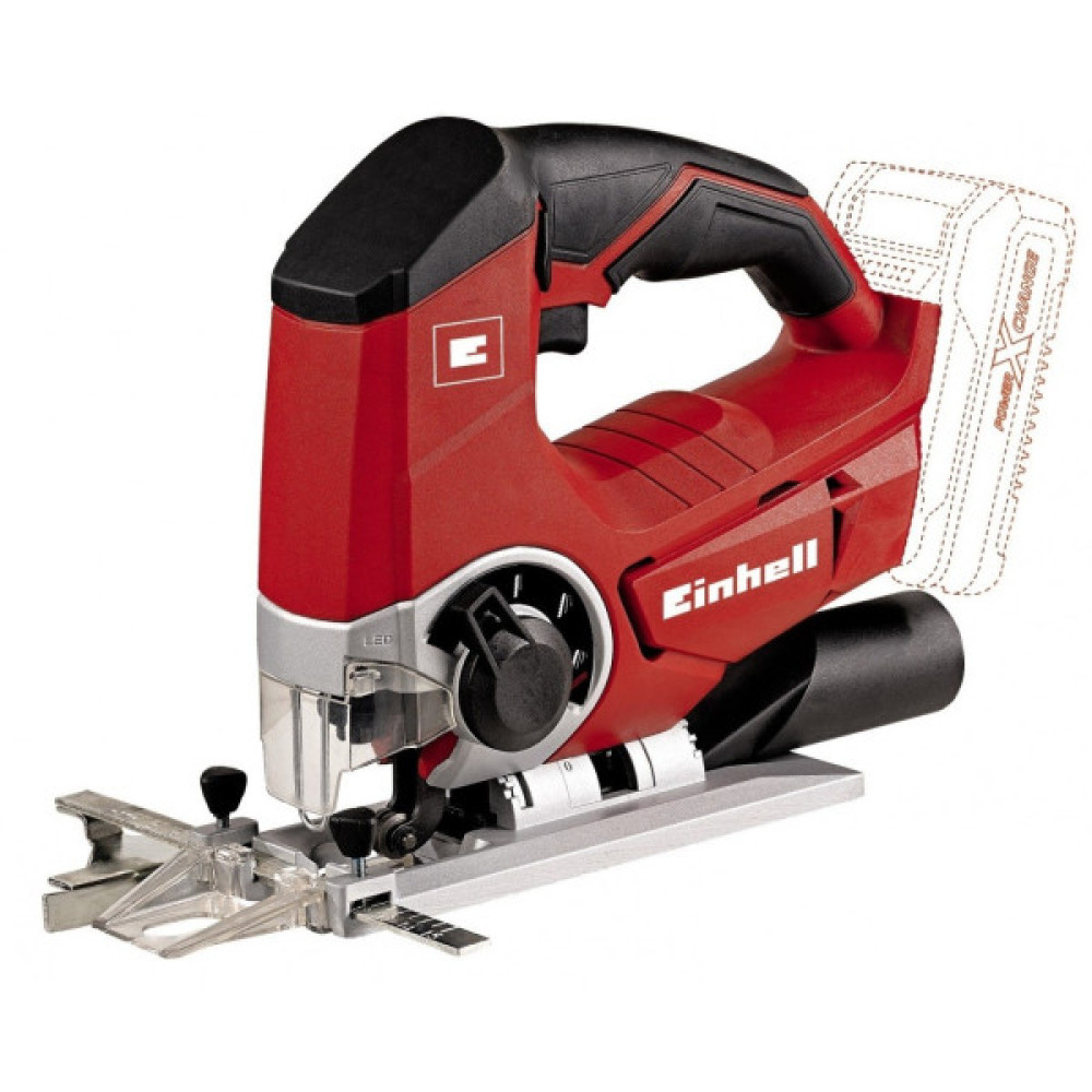 Лобзик Einhell TC-JS 18LI-Solo акумуляторний PXC 18В 2700об·хв хід 20мм 1.63кг без АКБ та ЗП