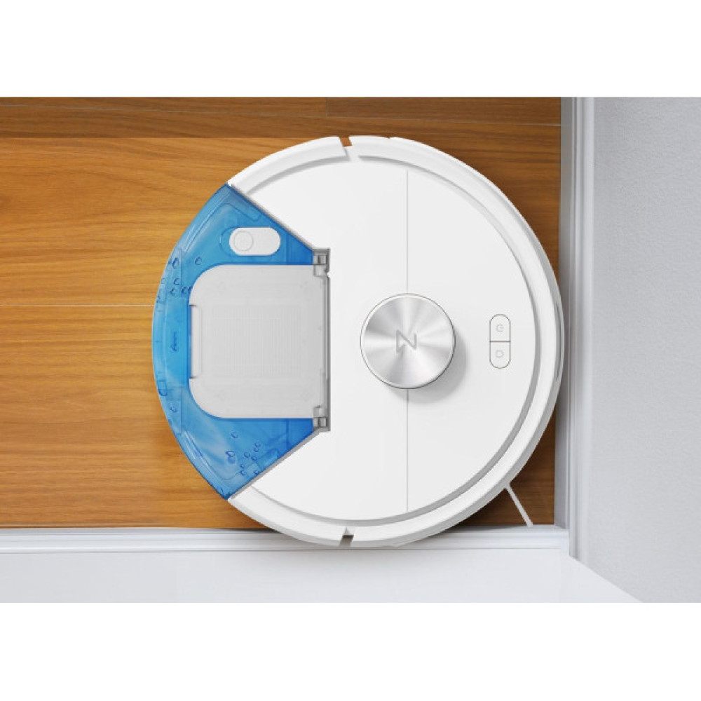Робот-пилосос Roborock Q7 TF, h=9.9см, вологе прибирання, конт пил -0.4л, автон. робота до 150хв, Wi-Fi, білий