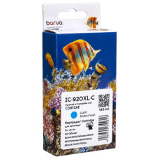 Картридж Barva HP 920XL (CD972AE) 980 c, Cyan (IC-920XL-C)