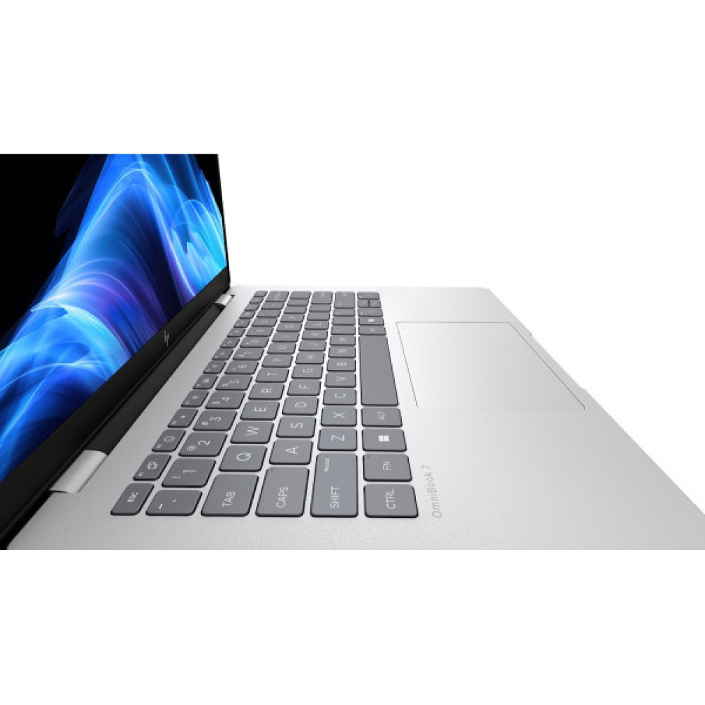 Ноутбук HP OmniBook 7 14-fs0001ua 14" WUXGA IPS AG, Intel 5-220H, 24GB, F1TB, UMA, Win11, сріблястий