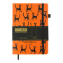 Книга записна Buromax RELAX А5 96 аркушів крапка, помаранчевий (BM.295301-11) Книга записна Buromax RELAX А5 96 аркушів крапка, помаранчевий (BM.295301-11)