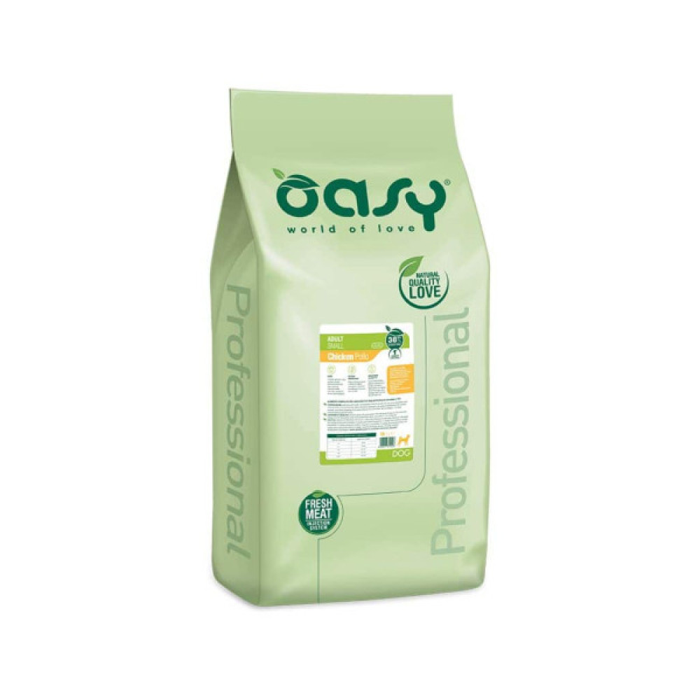 Сухий корм для собак OASY LIFESTAGE Adult Small курка 1 кг (8053017348803)