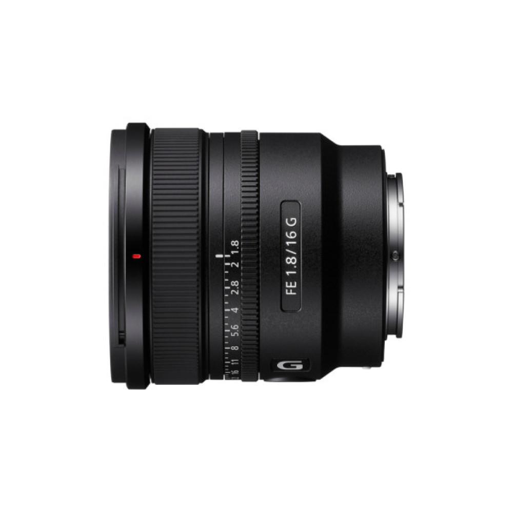 Об'єктив Sony 16mm f/1.8 G для NEX FF (SEL16F18GB.SYX)