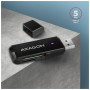 Зчитувач флеш-карт AXAGON USB-A 3.2 to SD/microSD 5Gbps black (CRE-S2N)