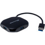 Концентратор Grand-X Travel 4 х USB3.0 (GH-415) Концентратор Grand-X Travel 4 х USB3.0 (GH-415)