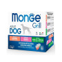 Вологий корм для собак Monge Dog Grill Mix Lamb&Pork&Salmon 12*100 г (8009470017503) Вологий корм для собак Monge Dog Grill Mix Lamb&Pork&Salmon 12*100 г (8009470017503)