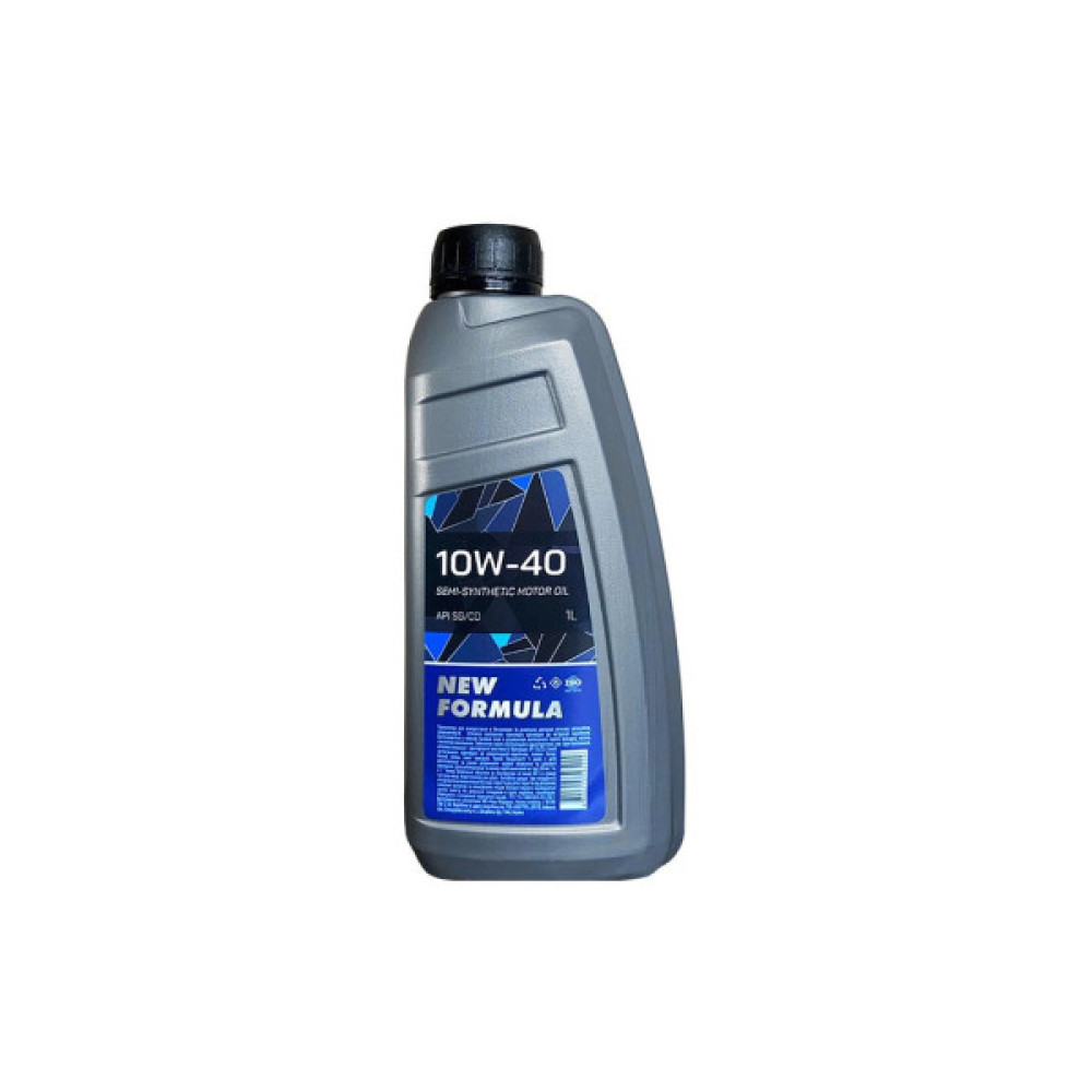 Моторна олива NEW FORMULA 10w-40 (SG/CD) кан. 1л ПЕ (0,9кг) (NF196249)