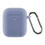 Чохол для навушників Armorstandart Ultrathin Silicone Case With Hook для Apple AirPods 2 Lavender Grey (ARM59684) Чохол для навушників Armorstandart Ultrathin Silicone Case With Hook для Apple AirPods 2 Lavender Grey (ARM59684)