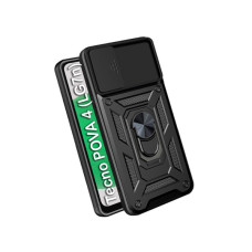 Чохол до мобільного телефона BeCover Military Tecno POVA 4 (LG7n) Black (709154) Чохол до мобільного телефона BeCover Military Tecno POVA 4 (LG7n) Black (709154)