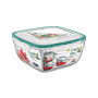 Харчовий контейнер Irak Plastik Fresh квадратний 4 л прозорий (5309)