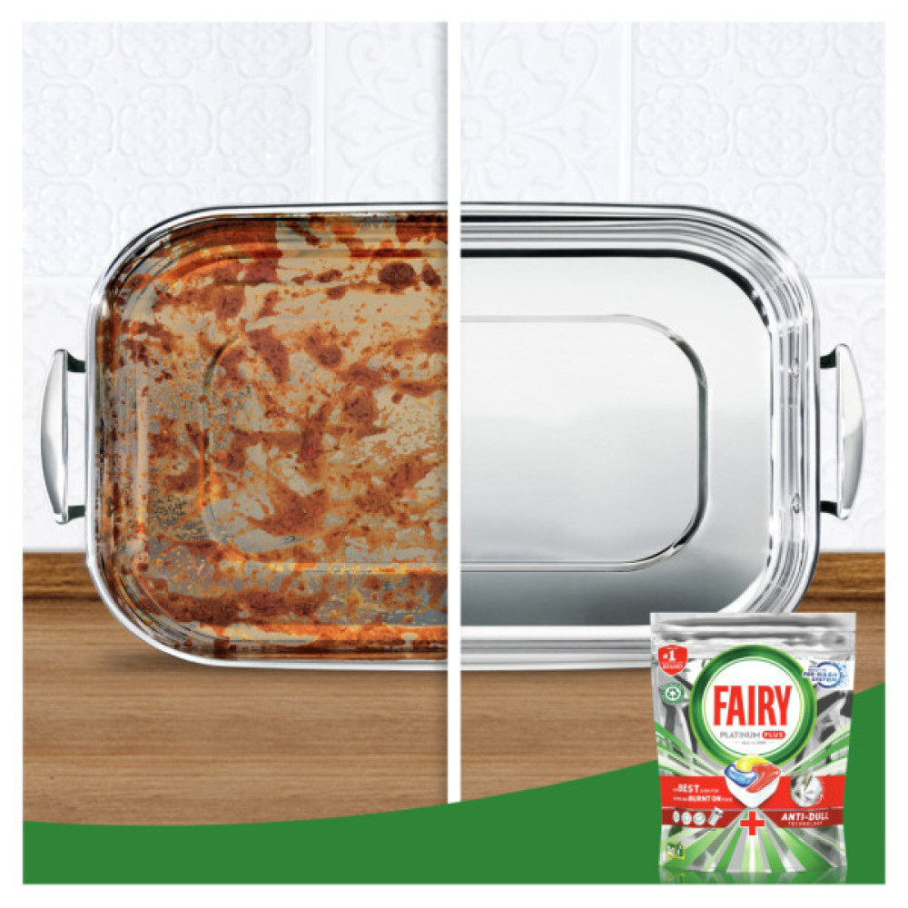 Таблетки для посудомийних машин Fairy Platinum Plus All in One Lemon 122 шт. (8700216859974)