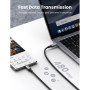 Дата кабель USB-C to USB-C 3.0m 5A 100W US316 Black Ugreen (90120)