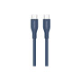 Дата кабель USB-C to USB-C 1.0m CC60SC10 60W Silicon Dark blue Canyon (CNS-CC60SC10DB)