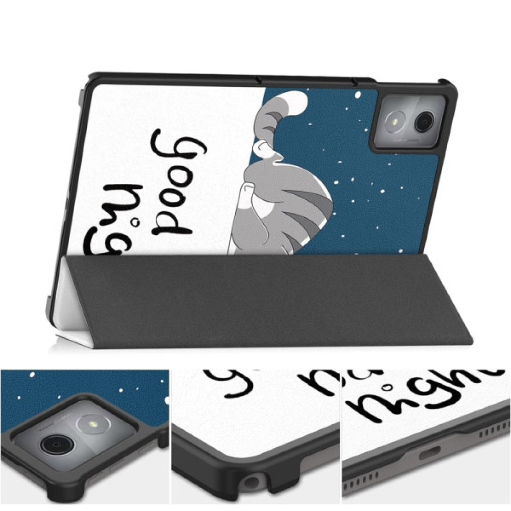 Чохол до планшета BeCover Smart Case Lenovo Tab K11 Plus TB-352F 11.45" Good Night (711854) Чохол до планшета BeCover Smart Case Lenovo Tab K11 Plus TB-352F 11.45" Good Night (711854)