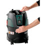 Пилосос професійний Metabo ASA 25 L PC, 1250Вт, 210мБар, бак 25л, 6.9кг