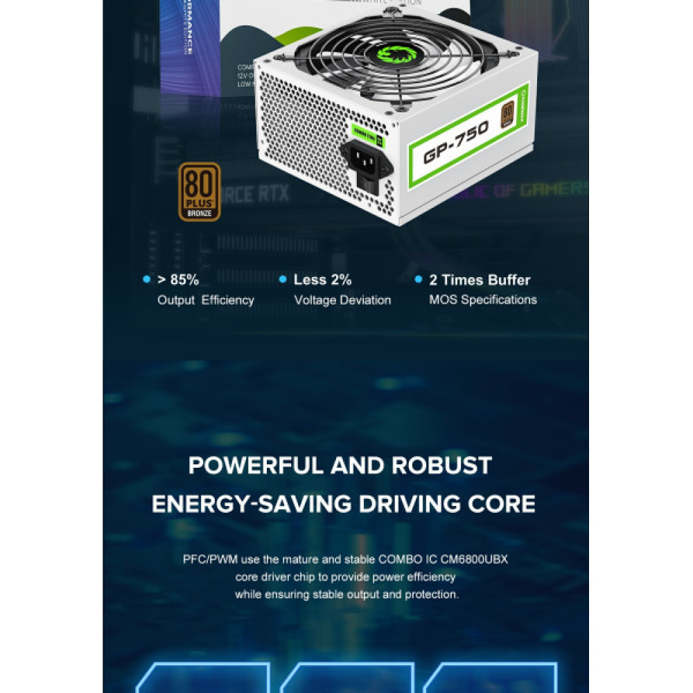 GAMEMAX GP-750 White