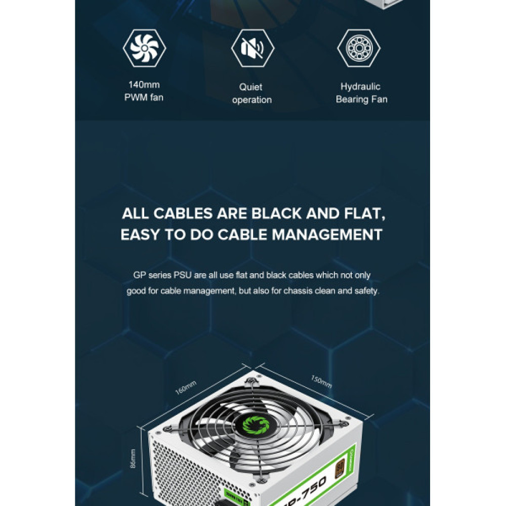 GAMEMAX GP-750 White