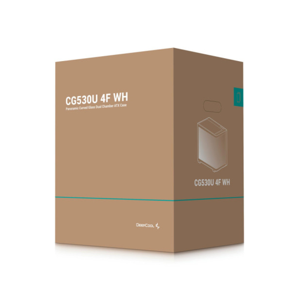 Корпус для ПК Deepcool CG530U 4F White (R-CG530U-WHAGA4-G)