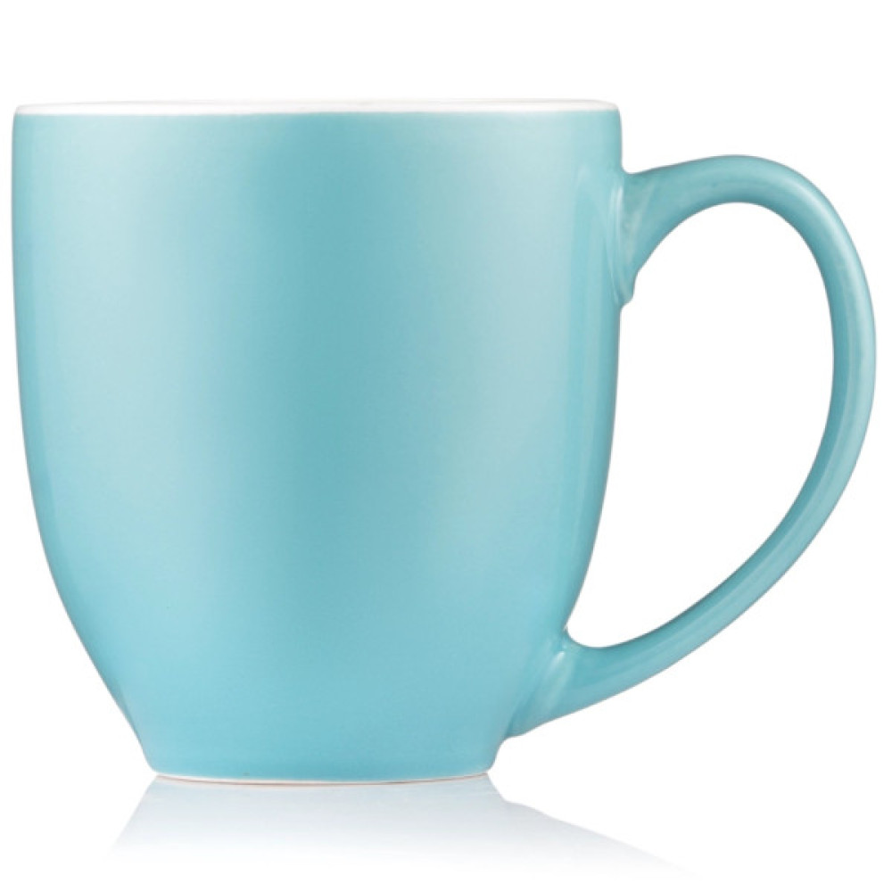 Чашка Ardesto Pio, 430мл, кераміка, блакитний (AR3096LB)