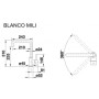 Змішувач Blanco MILI ХРОМ (519413) Змішувач Blanco MILI ХРОМ (519413)