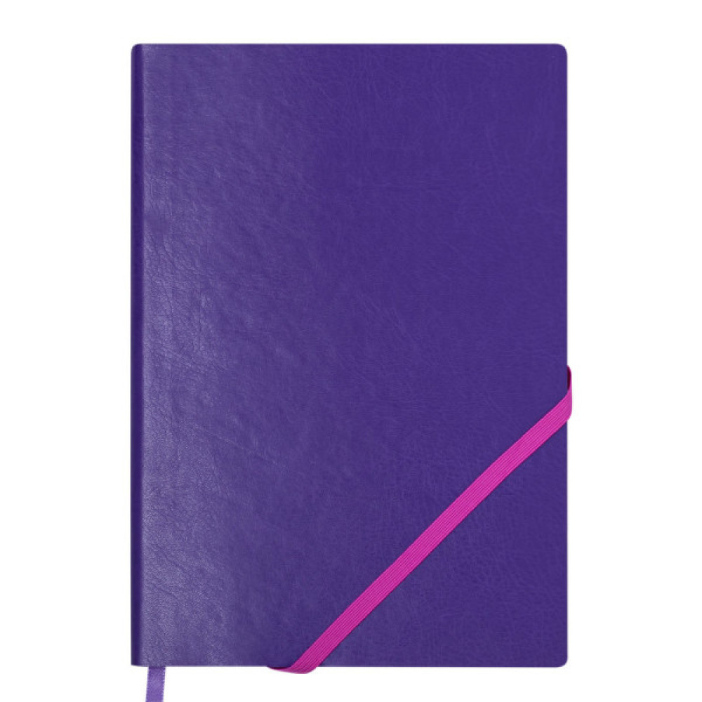 Книга записна Buromax Lollipop Logo2U 96 аркушів А5 у клітинку фіолетовий (BM.295103-07)