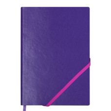 Книга записна Buromax Lollipop Logo2U 96 аркушів А5 у клітинку фіолетовий (BM.295103-07)