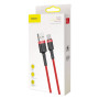 Дата кабель USB 2.0 AM to USB-C 3.0m 2A red Baseus (CATKLF-U09) Дата кабель USB 2.0 AM to USB-C 3.0m 2A red Baseus (CATKLF-U09)