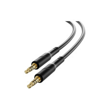 Кабель мультимедійний 3.5mm M to 3.5mm M 1.0m black XO (NB-R271.black) Кабель мультимедійний 3.5mm M to 3.5mm M 1.0m black XO (NB-R271.black)