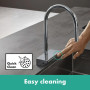 Змішувач Hansgrohe Aquno Select M81 , 22 см, хром (73837000) Змішувач Hansgrohe Aquno Select M81 , 22 см, хром (73837000)