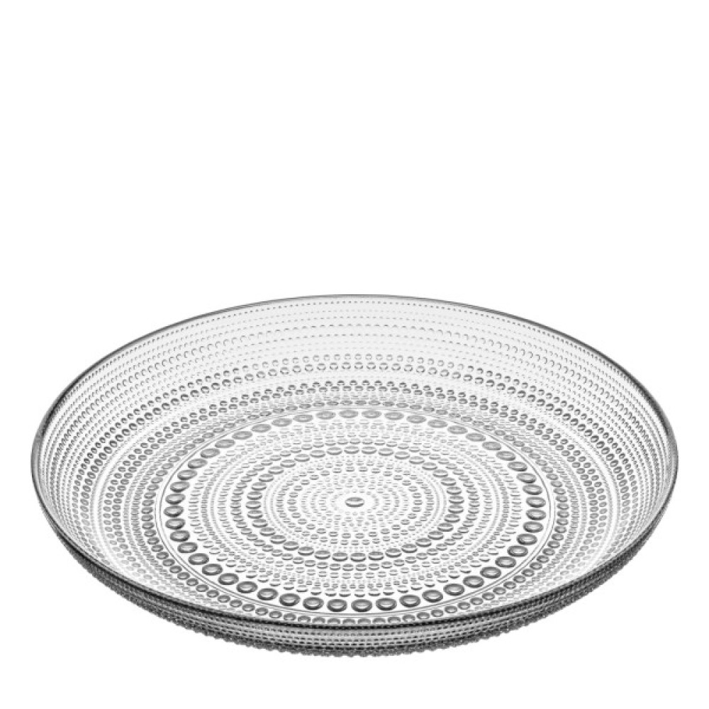 Тарілка Ardesto Verbena, 20.7см, скло, прозорий (AR5027)