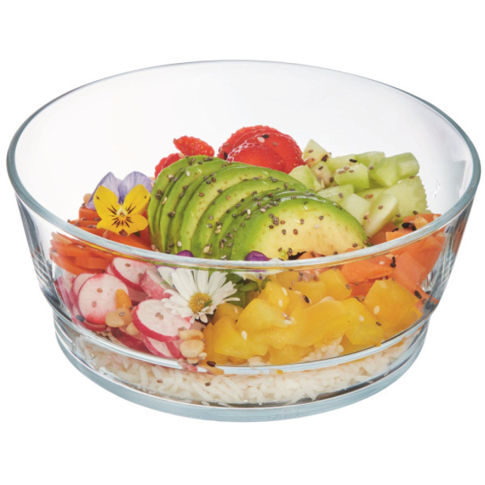 Харчовий контейнер Luminarc Eat & Joy салатник 16.5 см 1.1 л (V9355)