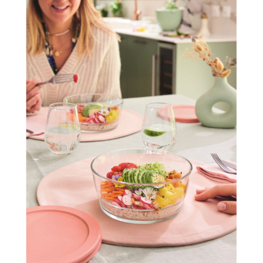 Харчовий контейнер Luminarc Eat & Joy салатник 16.5 см 1.1 л (V9355)