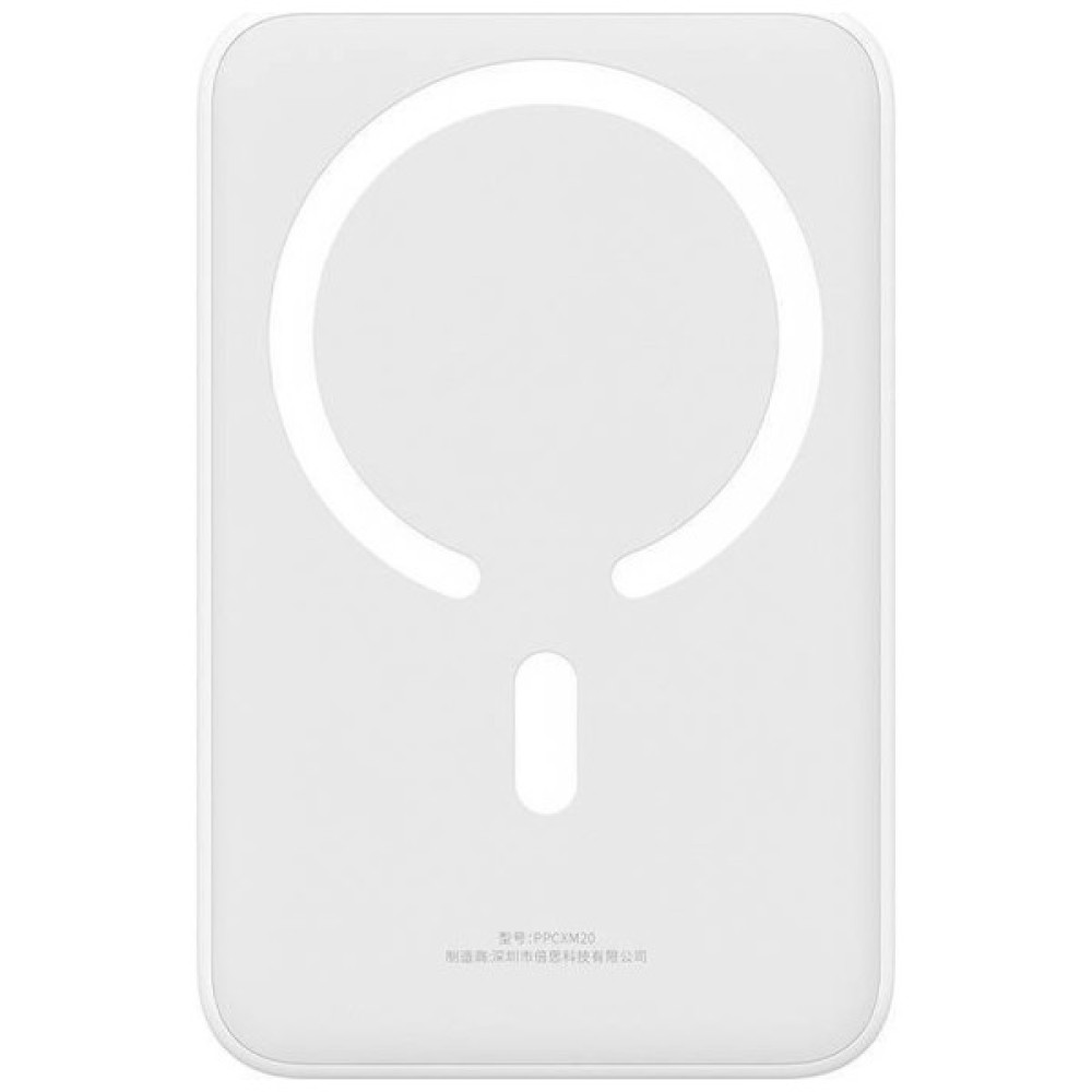 Батарея універсальна Baseus Magnetic Mini 20000mAh 20W, White (P10022102212-01 / PPCXM20)