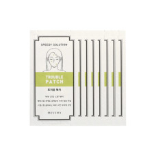 Патчі для обличчя Missha Speedy Solution Anti Trouble Patch Для боротьби з акне 8 пакетів по 12 шт. (8806185764483)