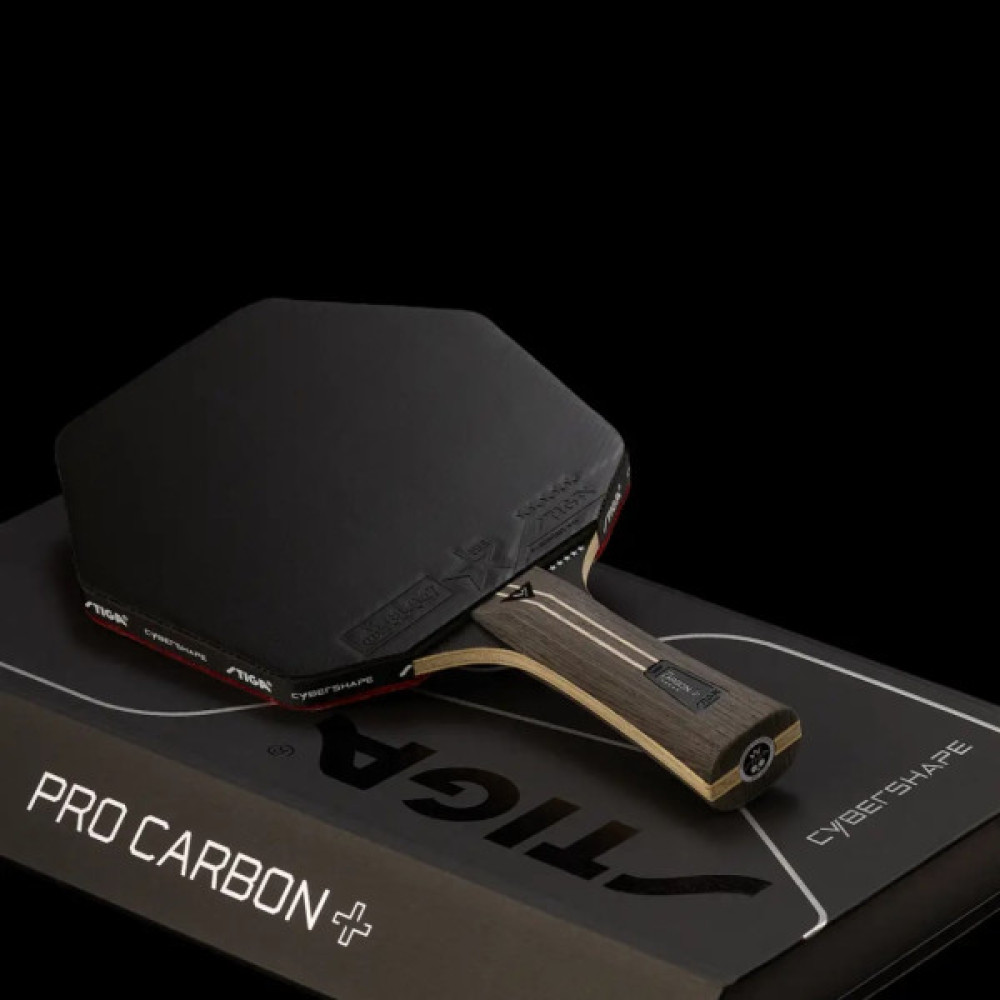 Ракетка для настільного тенісу Stiga Pro Carbon Plus Cybershape 5 Star FL (1215-0401-35) (931184)