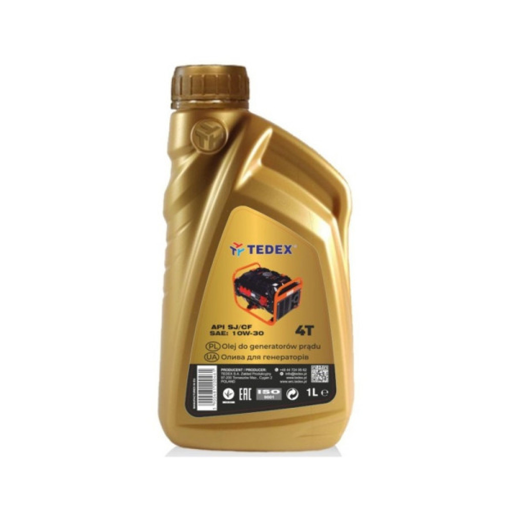 Моторна олива TEDEX OLEJ DO GENERATOROW 10W30 1л