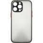 Чохол до мобільного телефона Dengos Matte iPhone 14 Pro Max (black) (DG-TPU-MATT-126) Чохол до мобільного телефона Dengos Matte iPhone 14 Pro Max (black) (DG-TPU-MATT-126)