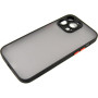 Чохол до мобільного телефона Dengos Matte iPhone 14 Pro Max (black) (DG-TPU-MATT-126) Чохол до мобільного телефона Dengos Matte iPhone 14 Pro Max (black) (DG-TPU-MATT-126)